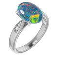 Oval Opal Triplet 73_Sterling Silver_Oval