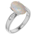 Oval White Opal 1_Sterling Silver_Oval