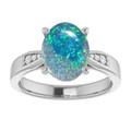 Oval Black Opal 6_Sterling Silver_Oval