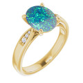 Oval Black Opal 6_Yellow Gold_Oval