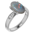 Oval Black Opal 12_White Gold_Oval
