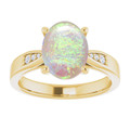 Oval Black Opal 13_Yellow Gold_Oval