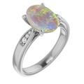 Oval Black Opal 13_Sterling Silver_Oval