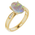 Oval Black Opal 13_Yellow Gold_Oval