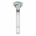 Oval Black Opal 16_White Gold_Oval