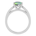 Oval Black Opal 16_White Gold_Oval