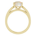 Oval White Opal 18_Yellow Gold_Oval