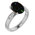 Oval Boulder Opal 32_Sterling Silver_Oval