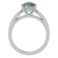 Oval Opal Triplet 60_Sterling Silver_Oval
