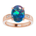 Oval Opal Triplet 74_Rose Gold_Oval