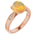 Round Black Opal 56_Rose Gold_Round