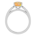 Round Black Opal 56_White Gold_Round
