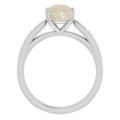 Round White Opal 57_Sterling Silver_Round
