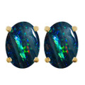 Oval Boulder Opal 19_Yellow Gold_Oval