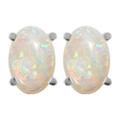 Oval White Opal 27_925 Sterling Silver_Oval