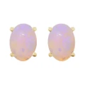 Oval Black Opal 82_Yellow Gold_Oval