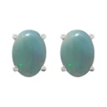 Oval Black Opal 84_925 Sterling Silver_Oval