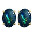 Oval Boulder Opal 19_Yellow Gold_Oval