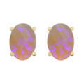 Oval Black Opal 83_Yellow Gold_Oval