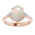 Oval White Opal 1_Rose Gold_Oval