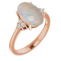 Oval White Opal 1_Rose Gold_Oval