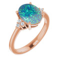 Oval Black Opal 6_Rose Gold_Oval