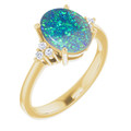 Oval Black Opal 6_Yellow Gold_Oval