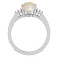 Oval White Opal 18_Sterling Silver_Oval