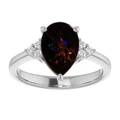 Teardrop Boulder Opal 40_Sterling Silver_Teardrop
