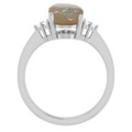 Oval White Opal 1_Sterling Silver_Oval