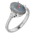 Oval Black Opal 12_Sterling Silver_Oval