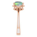 Oval Black Opal 16_Rose Gold_Oval