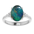 Oval Boulder Opal 35_Sterling Silver_Oval