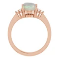 Oval Black Opal 13_Rose Gold_Oval