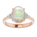 Oval Black Opal 13_Rose Gold_Oval