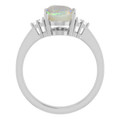 Oval Black Opal 13_White Gold_Oval