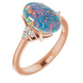 Oval Opal Triplet 61_Rose Gold_Oval