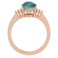 Oval Opal Triplet 67_Rose Gold_Oval