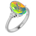 Oval Opal Triplet 66_Sterling Silver_Oval