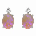 Oval Black Opal 83_White Gold_Oval
