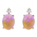 Oval Black Opal 81_Rose Gold_Oval