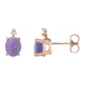 Oval Black Opal 89_Rose Gold_Oval