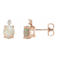 Oval Black Opal 27_Rose Gold_Oval