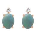 Oval Black Opal 84_Rose Gold_Oval