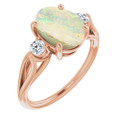 Oval Boulder Opal 95_Rose Gold_Oval