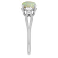 Round White Opal 120_White Gold_Round