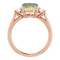 Oval Opal Triplet 130_Rose Gold_Oval