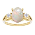 Oval White Opal 1_Yellow Gold_Oval