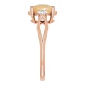 Oval Black Opal 4_Rose Gold_Oval