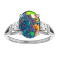 Oval Opal Triplet 73_Sterling Silver_Oval
